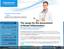 Tablet Screenshot of calprotectintest.com